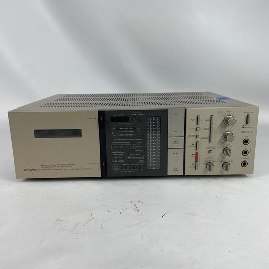 Broken Pioneer CT-9R Stereo Cassette Tape Deck