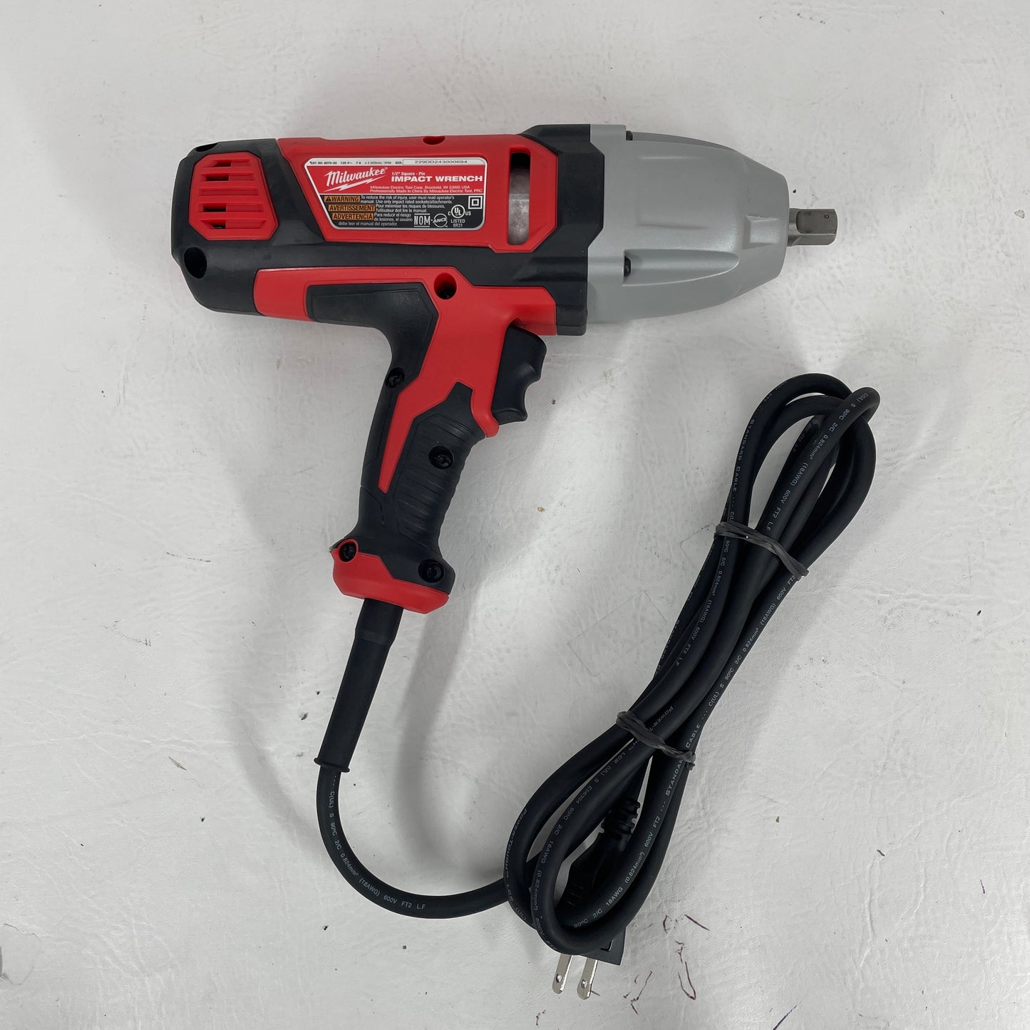 Milwaukee 9070-20 120V 1/2 in. Impact Wrench with Rocker Switch