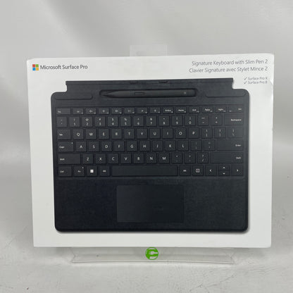 Microsoft Surface Signature Keyboard w/ Slim Pen 2 for Pro X, 8, 9 8X6-00001