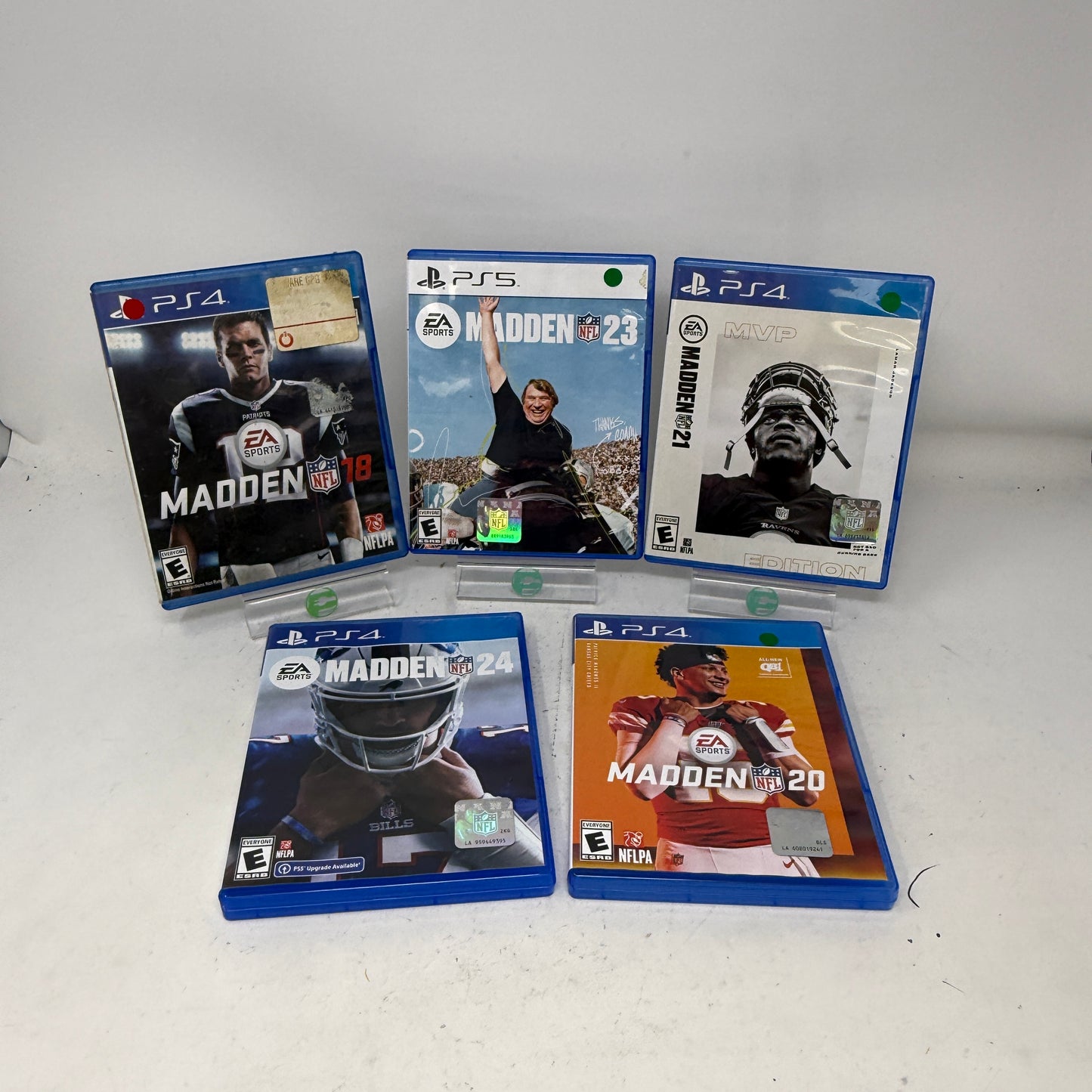 Lot of 5 Games Sony PlayStation 4 PS4- Madden