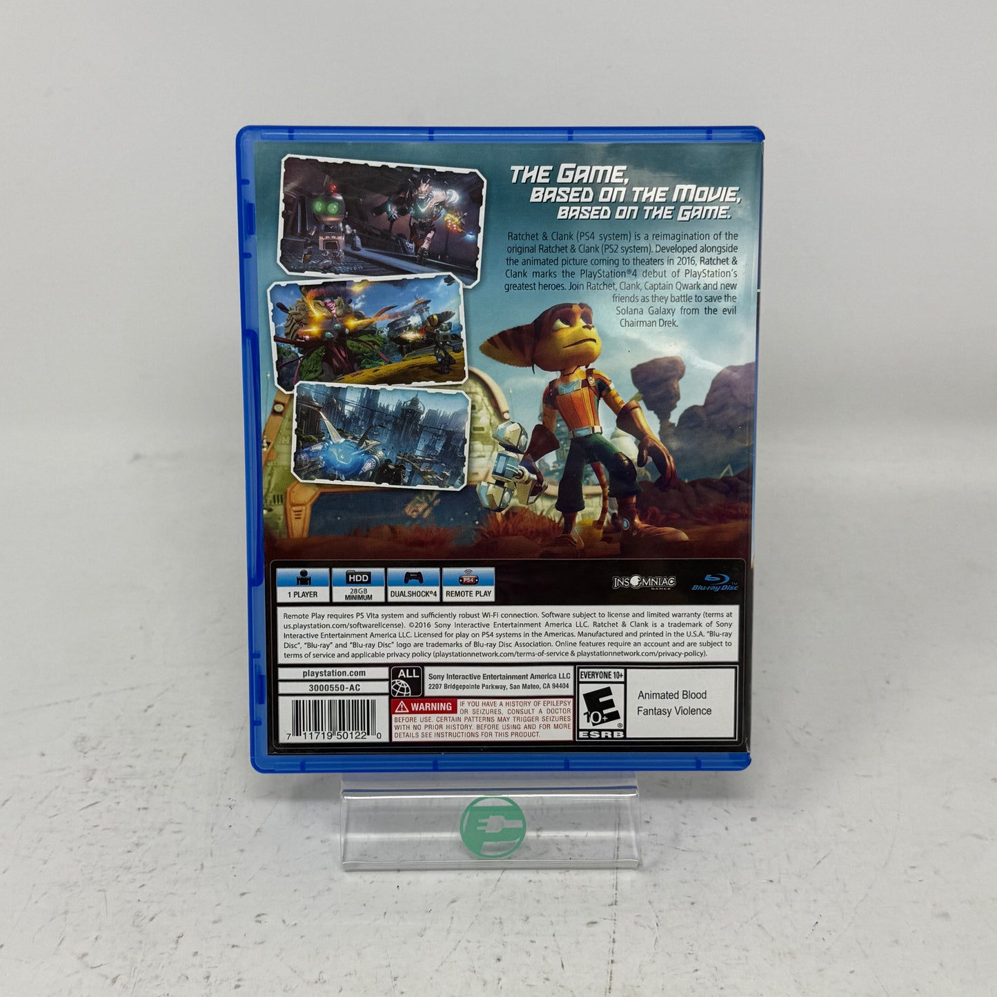 Ratchet & Clank (Sony PlayStation 4 PS4, 2016)