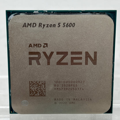 AMD Ryzen 5 5600 3.50GHz 6 Core 100-000000927 12 Thread AM4
