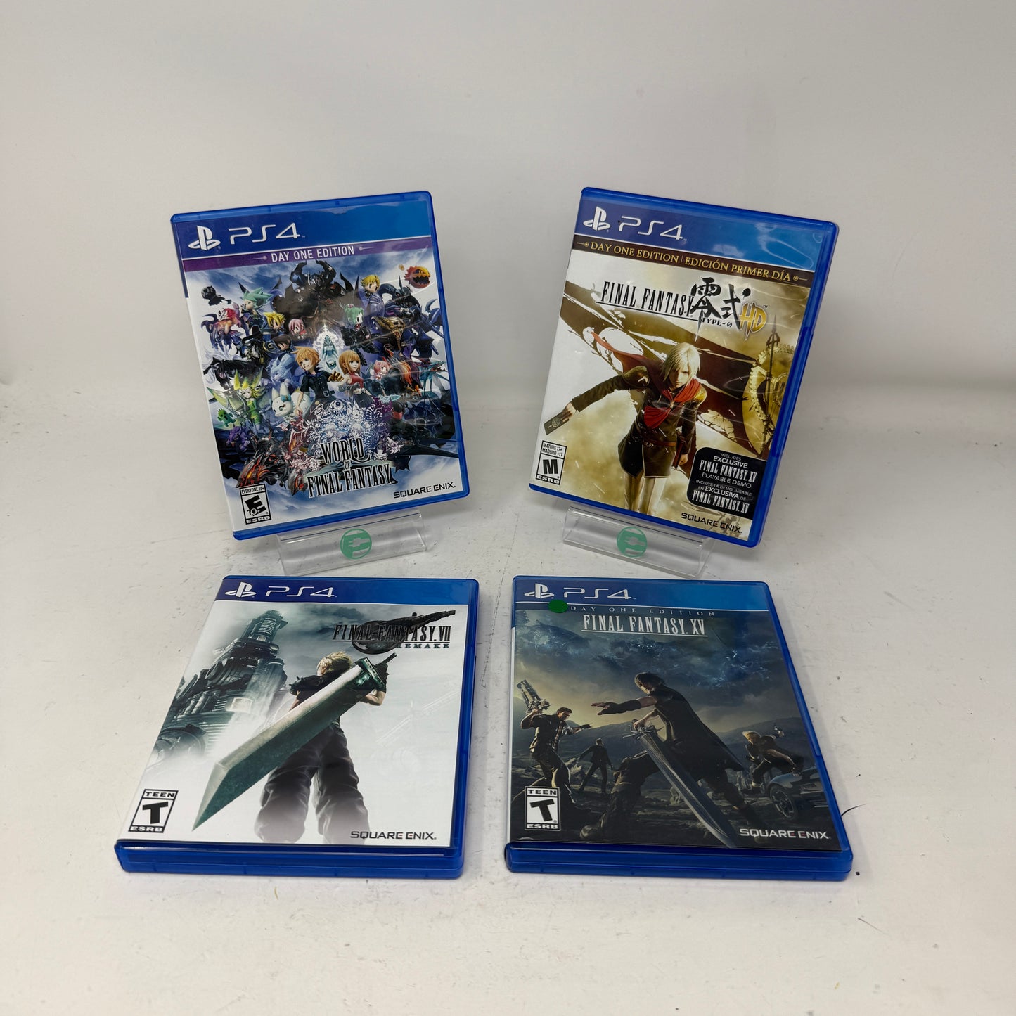 Lot of 4 Sony PlayStation 4 PS4 Games- Final Fantasy