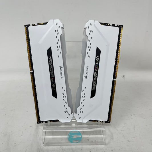 Corsair Vengeance RGB Pro 16GB (2x8GB) RAM DDR4 3600MHz CMW16GX4M2D3600C18W