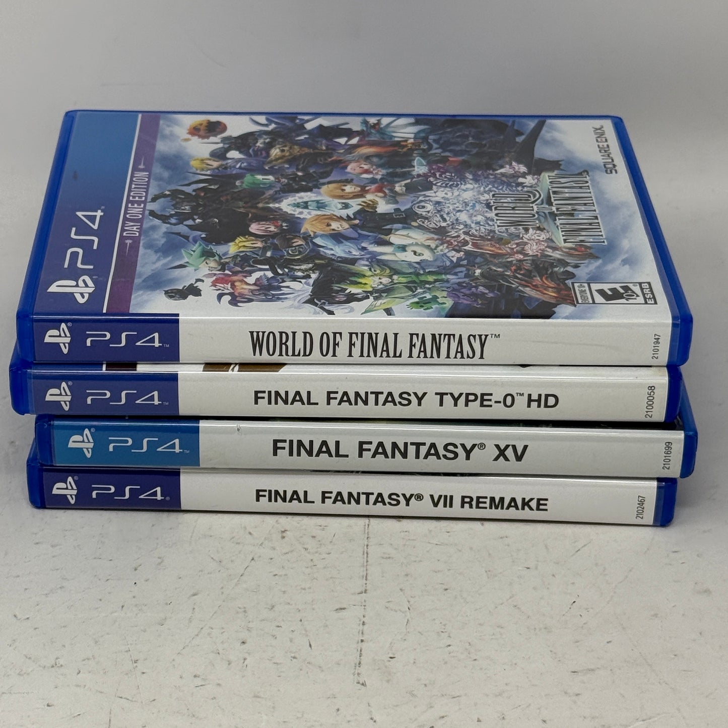 Lot of 4 Sony PlayStation 4 PS4 Games- Final Fantasy