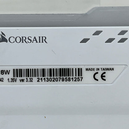 Corsair Vengeance RGB Pro 16GB (2x8GB) RAM DDR4 3600MHz CMW16GX4M2D3600C18W