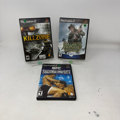 Lot of 3 Sony PlayStation 2 PS2 Games