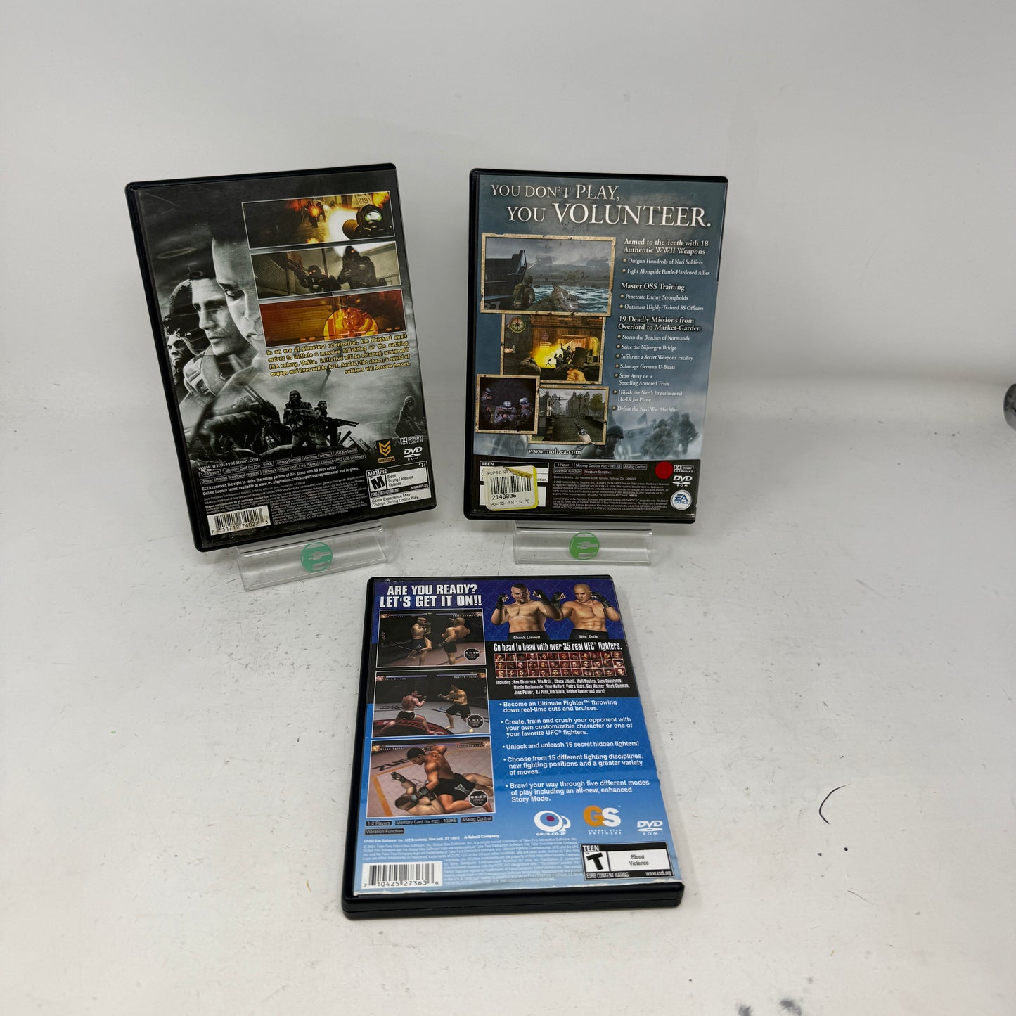 Lot of 3 Sony PlayStation 2 PS2 Games