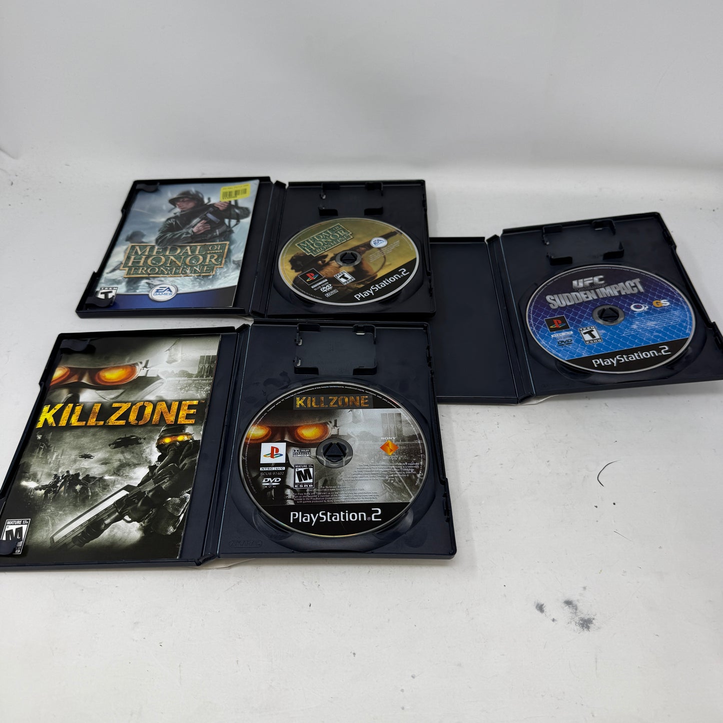 Lot of 3 Sony PlayStation 2 PS2 Games