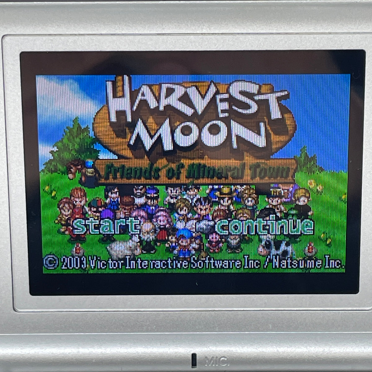Harvest Moon Friends Mineral Town Nintendo GameBoy Advance, 2003 Cartridge Only 