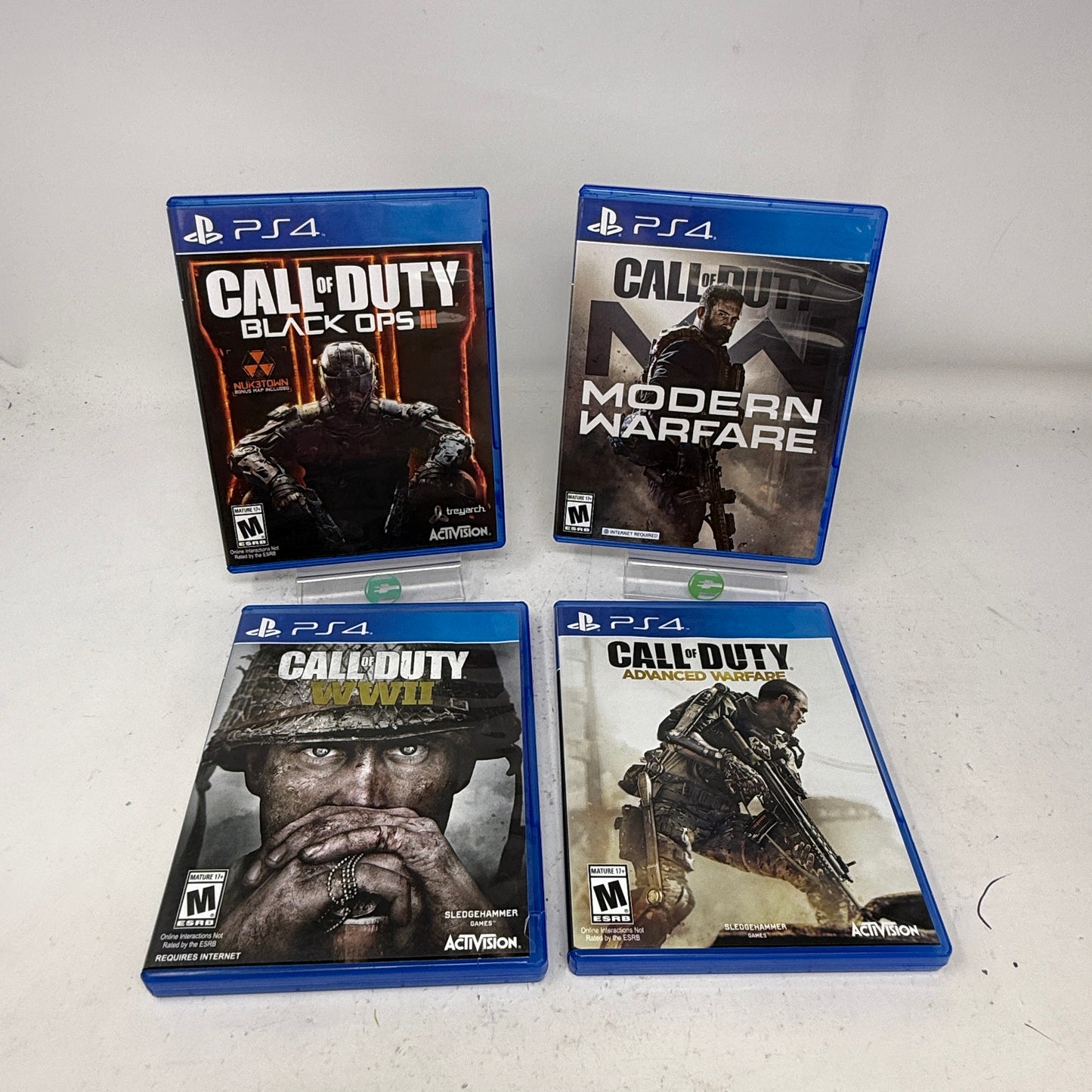 Lot of 4 Games Sony PlayStation 4 PS4- Call of Duty