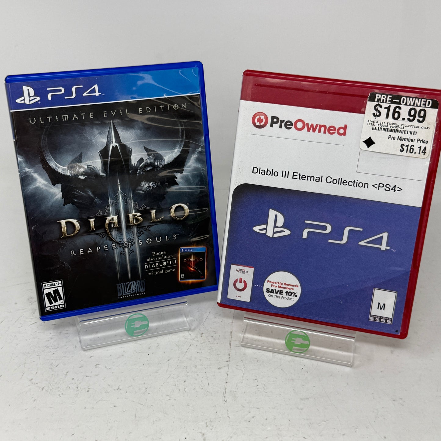 Lot of 2 Sony PlayStation 4 PS4 Games- Diablo