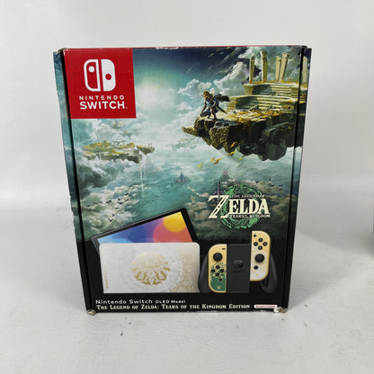 Nintendo Switch OLED Console Gaming System HEG-001 Gold / Black
