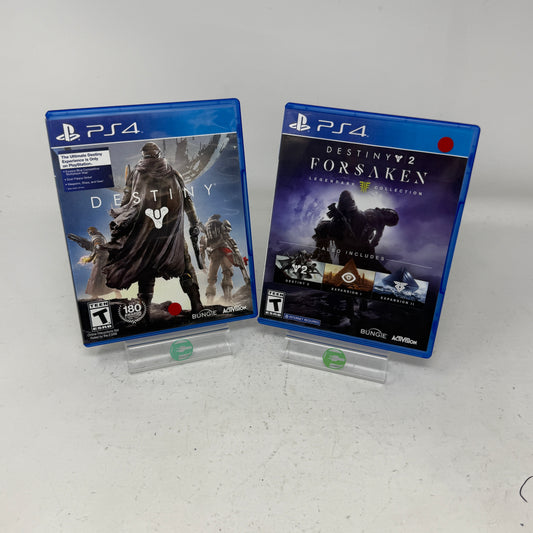 Lot of 2 Games Sony PlayStation 4 PS4- Destiny