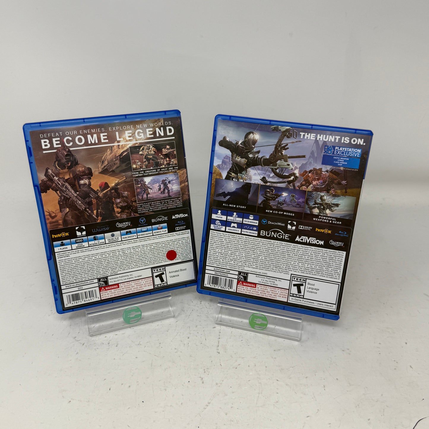 Lot of 2 Games Sony PlayStation 4 PS4- Destiny