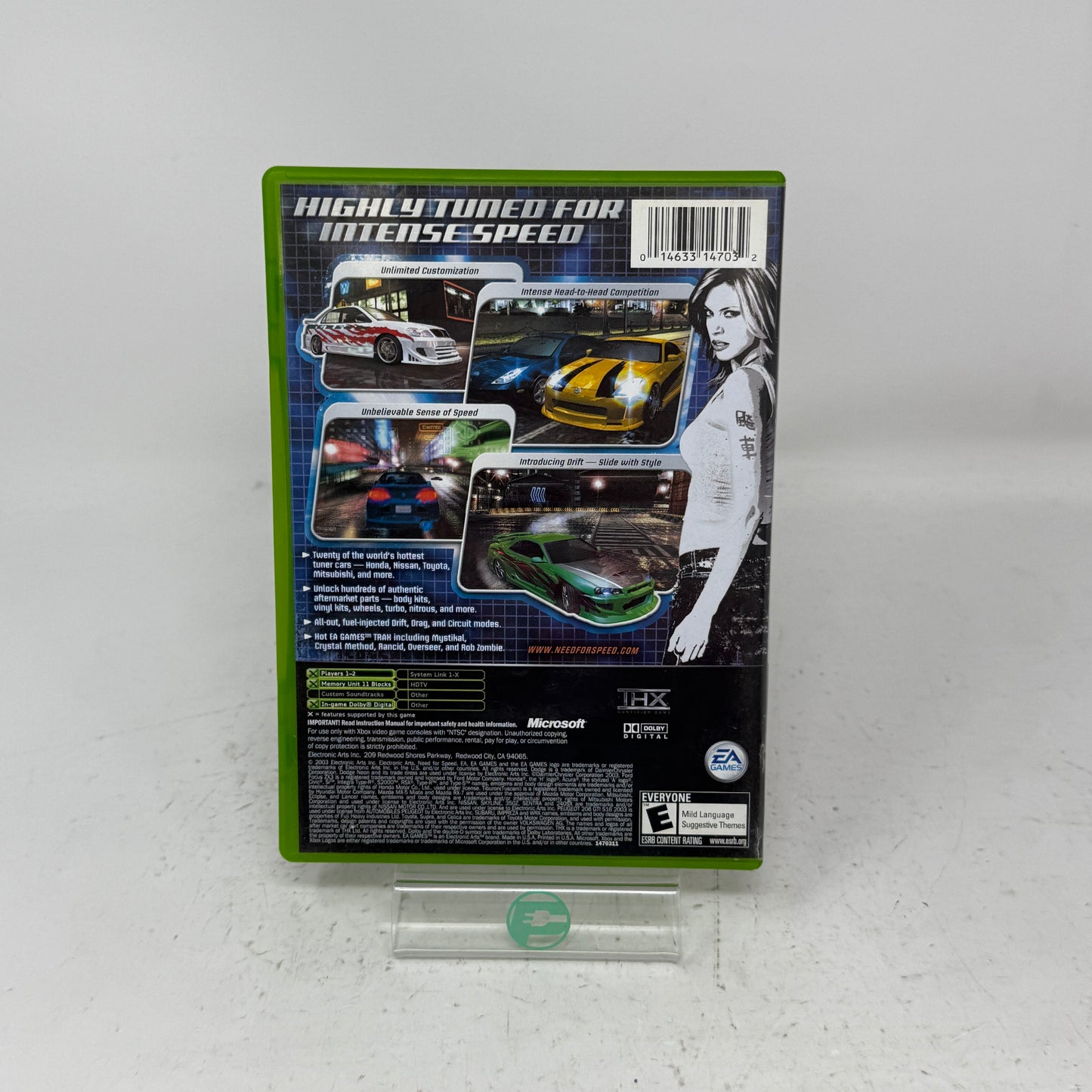 Need for Speed Underground (Microsoft Xbox, 2003)