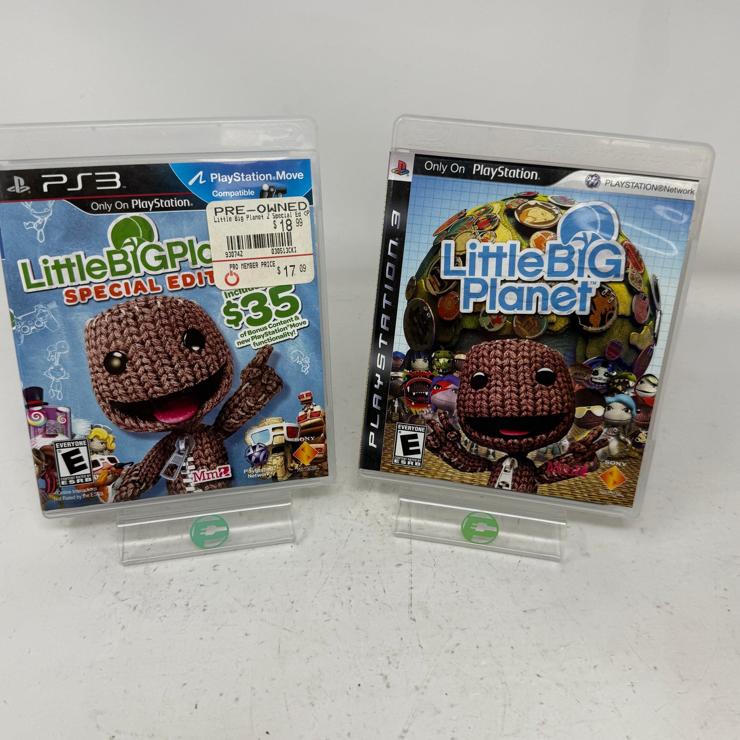 Lot of 2 Sony PlayStation 3 PS3 Games Little Big Planet
