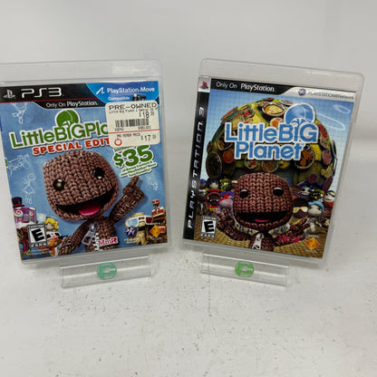 Lot of 2 Sony PlayStation 3 PS3 Games Little Big Planet