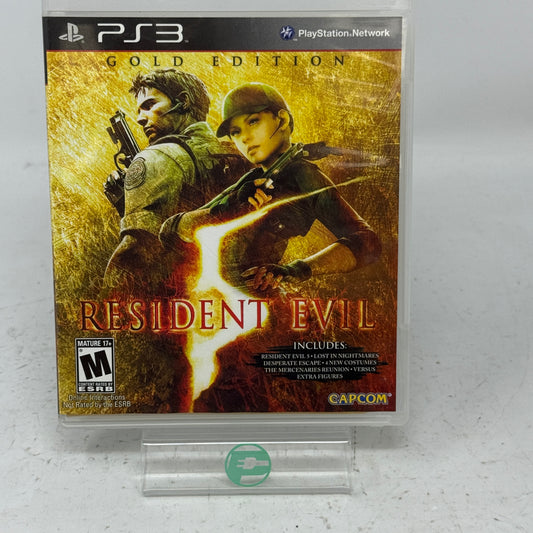 Resident Evil 5 [Gold Edition] (Sony PlayStation 3 PS3, 2010)