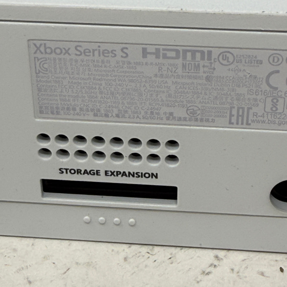 Microsoft Xbox Series S 512GB Console Gaming System White 1883