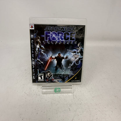Star Wars The Force Unleashed (Sony PlayStation 3 PS3, 2008)