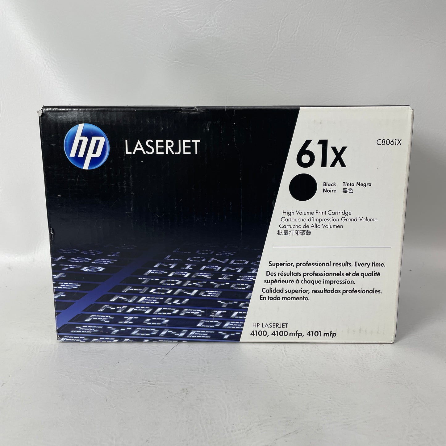 New HP LaserJet 61x Black Toner Cartridge C8061X