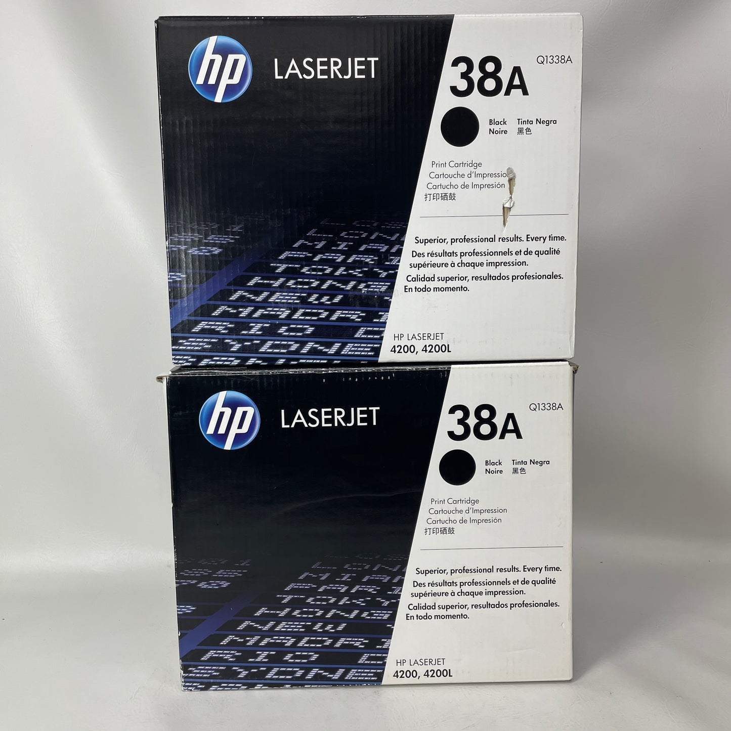 New HP LaserJet 38A Black Toner Cartridge Q1338A