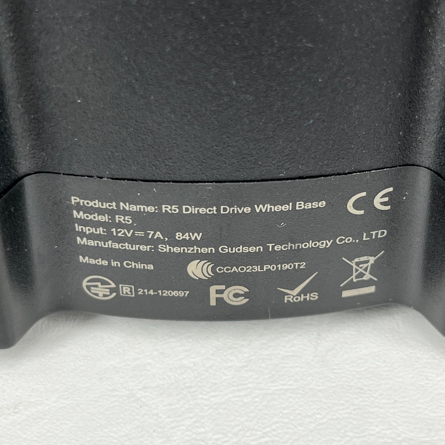 Moza Racing Shenzhen Gudsen R5 Direct Drive Wheel Base
