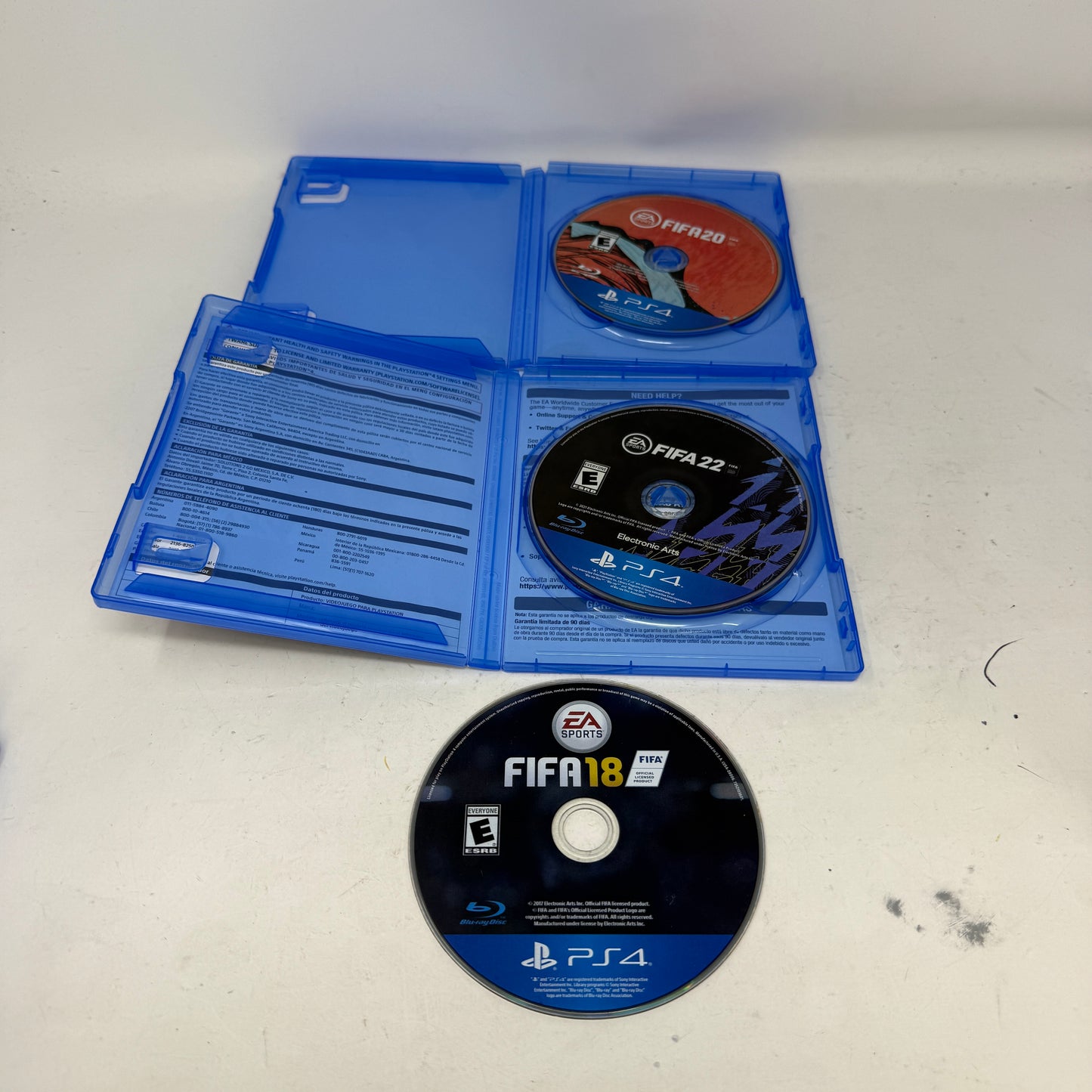 Lot of 3 Games Sony PlayStation 4 PS4 