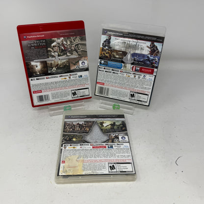 Lot of 3 Games Sony PlayStation 3 PS3 