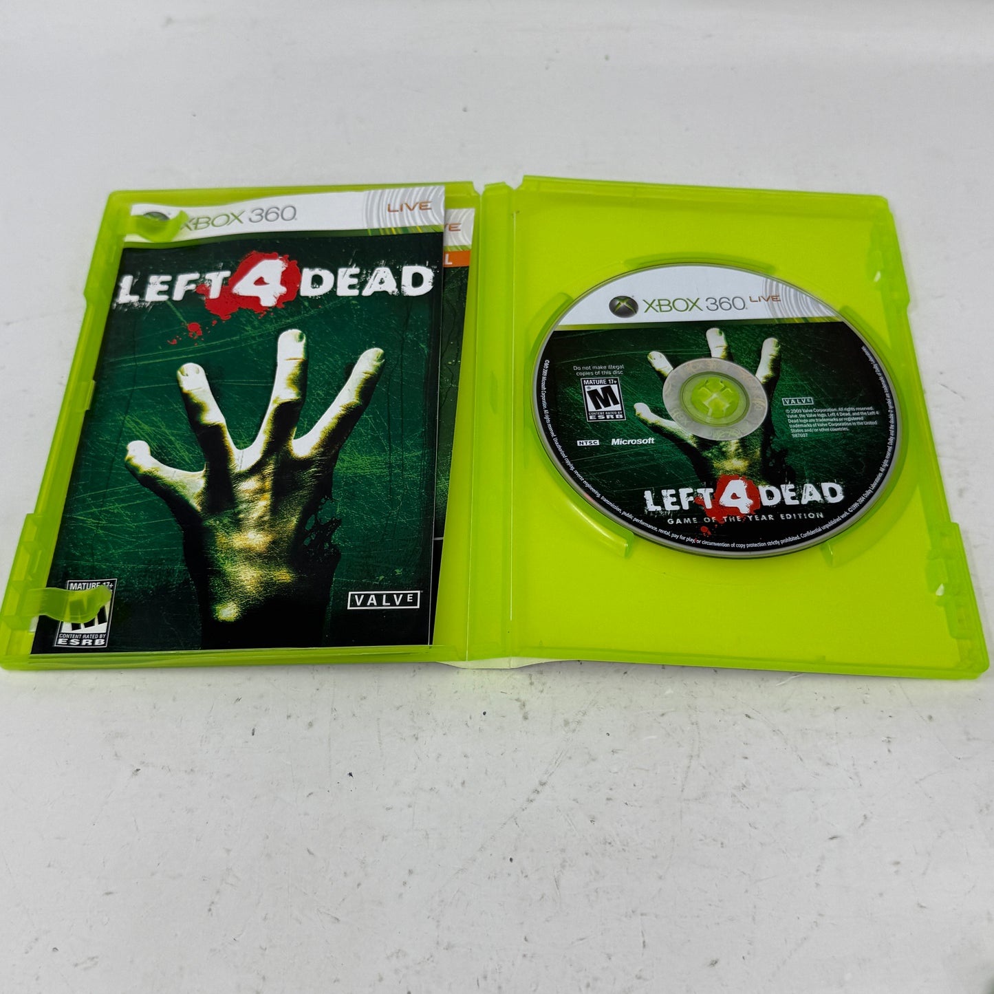 Left 4 Dead (Microsoft Xbox 360, 2008)