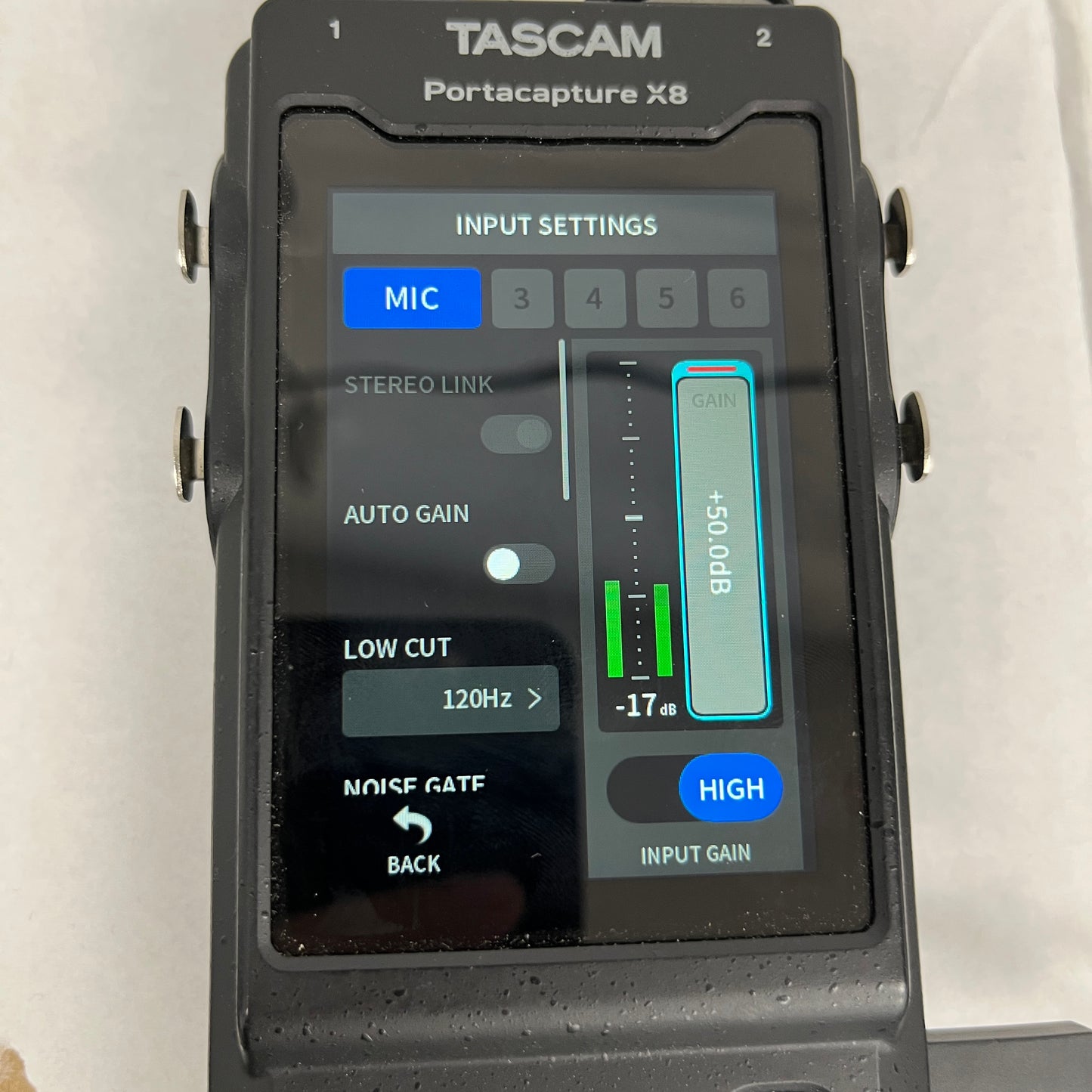 Tascam Portacapture X8 Multi-Track Recorder Black