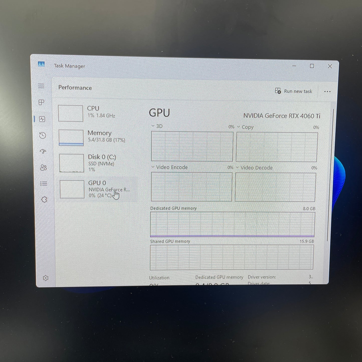 HP Victus 15L VJME7PO Core i7-14700F 2.10GHz 32GB RAM 1TB SSD GeForce RTX 4060 