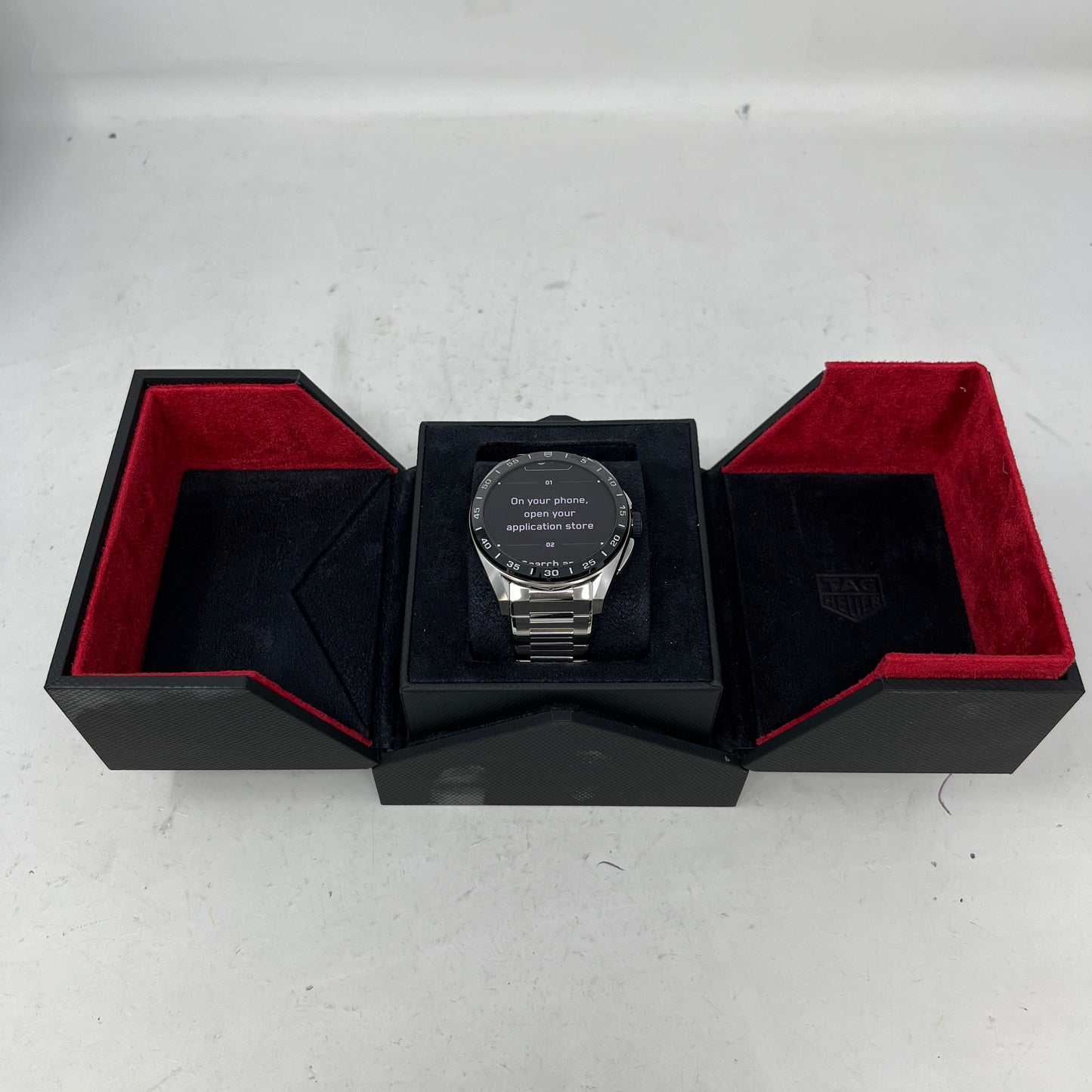 TAG Heuer 6CC6 Calibre E5 45mm Activity Tracker Smartwatch SBT8A10
