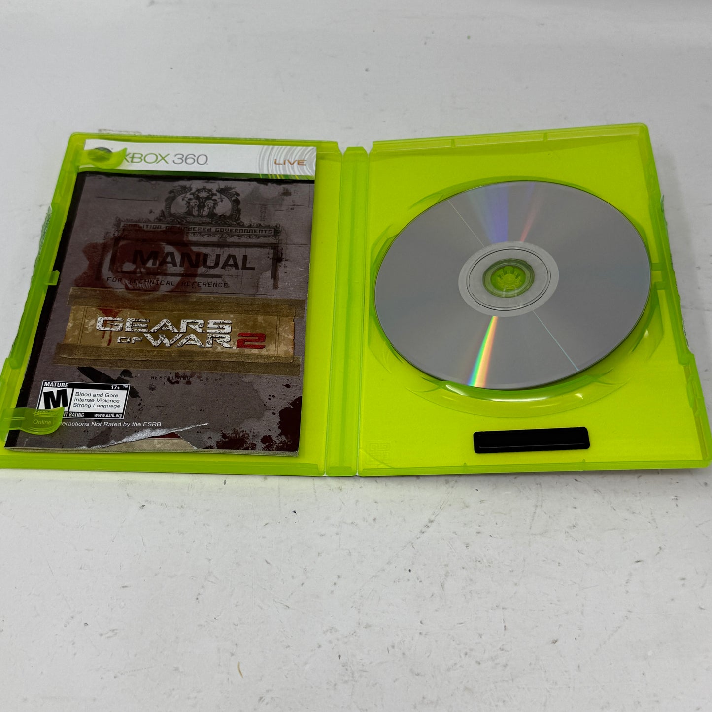 Gears of War 2 (Microsoft Xbox 360, 2008)