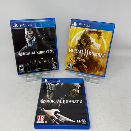 Lot of 3 Sony PlayStation 4 PS4 Games- Mortal Kombat