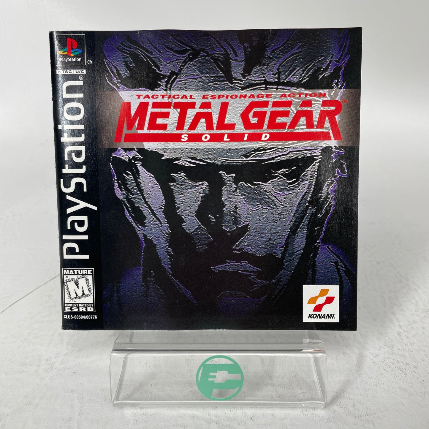 Metal Gear Solid (Sony PlayStation 1 PS1, 1998)