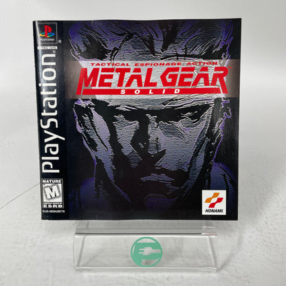 Metal Gear Solid (Sony PlayStation 1 PS1, 1998)