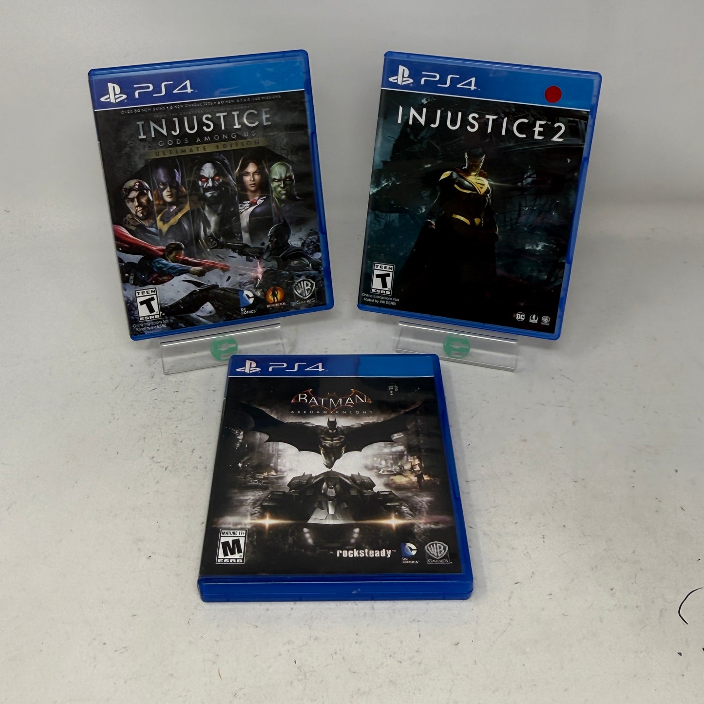 Lot of 3 Sony PlayStation 4 PS4 Games- Injustice