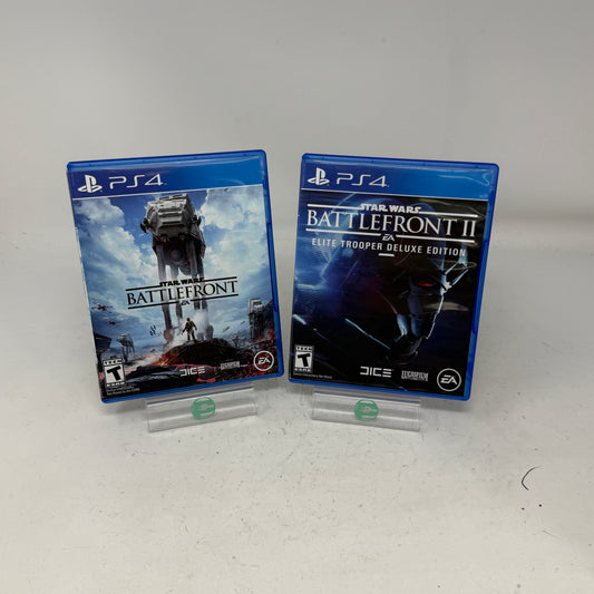 Lot of 2 Games Sony PlayStation 4 PS4 