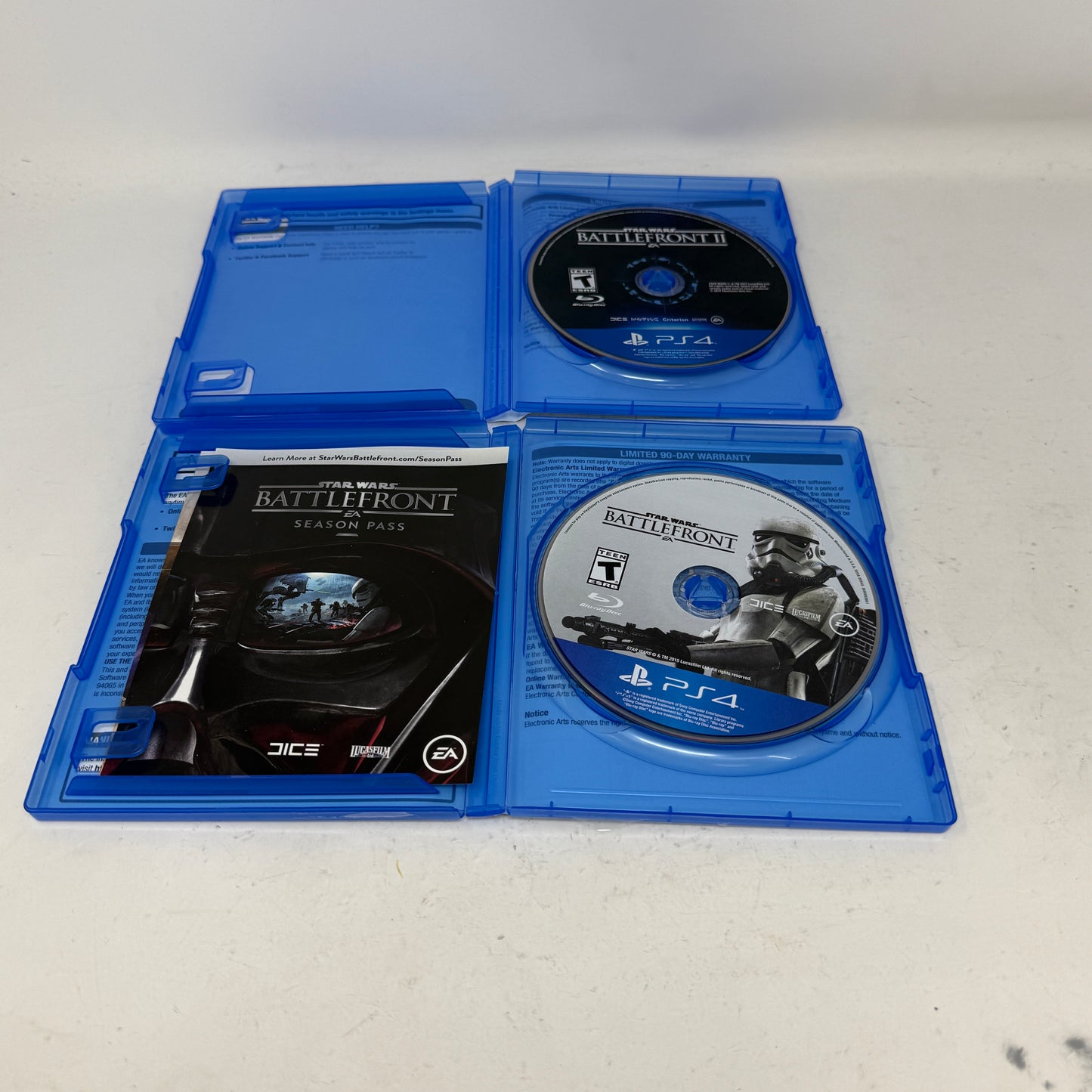 Lot of 2 Games Sony PlayStation 4 PS4 
