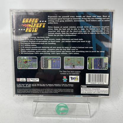 Grand Theft Auto (Sony PlayStation 1 PS1, 1998)