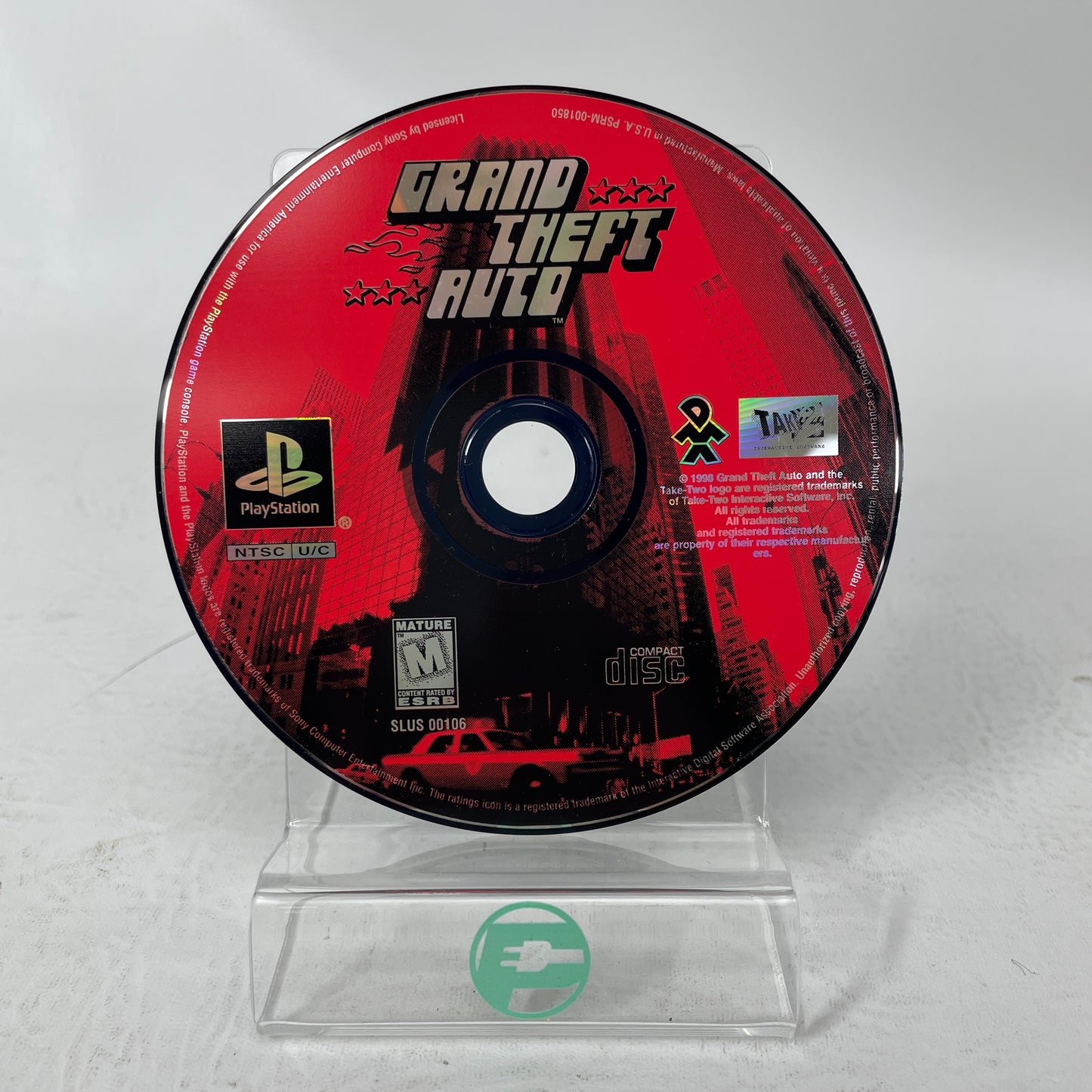 Grand Theft Auto (Sony PlayStation 1 PS1, 1998)