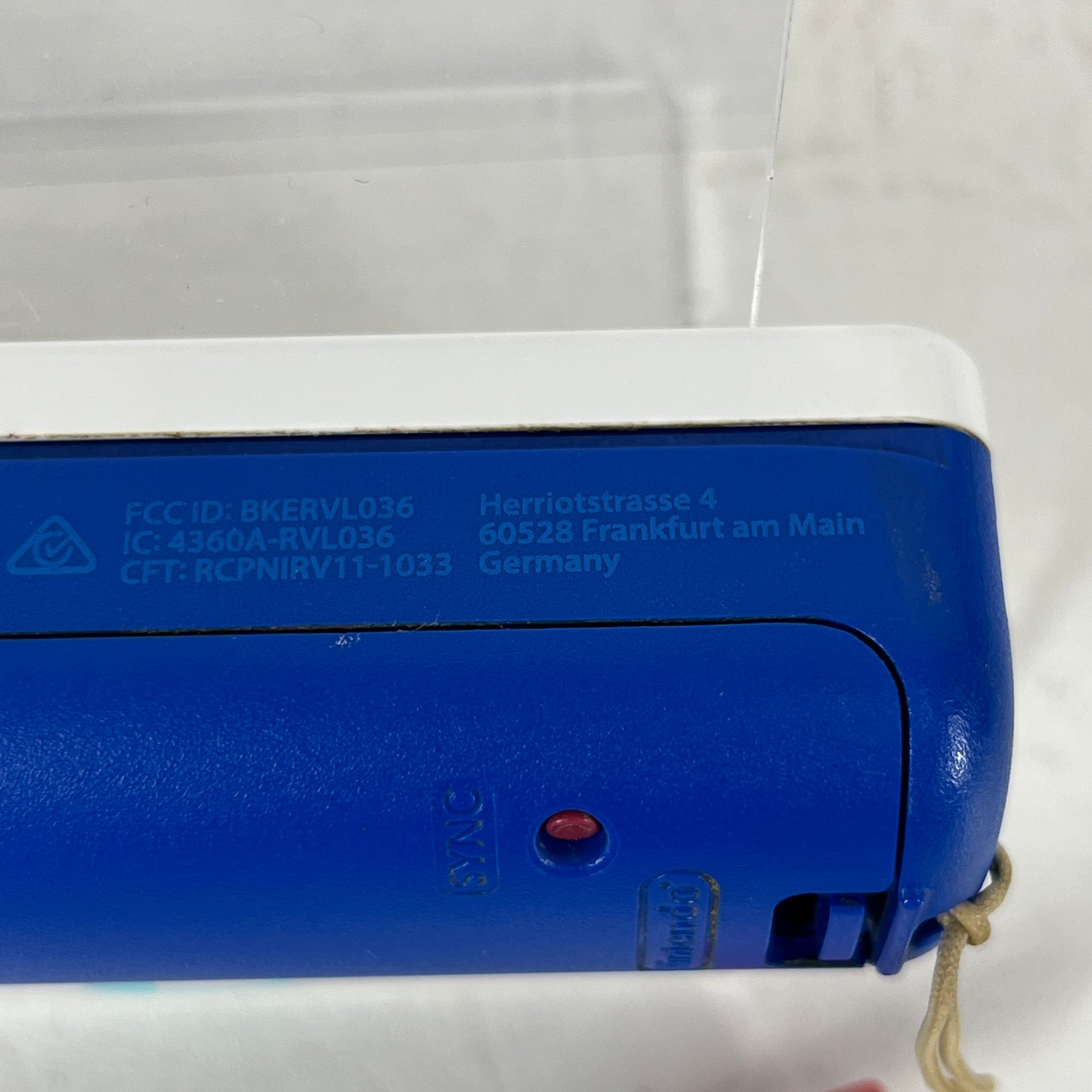 Nintendo Wii Remote Plus Toad Special Edition Controller RVL-036