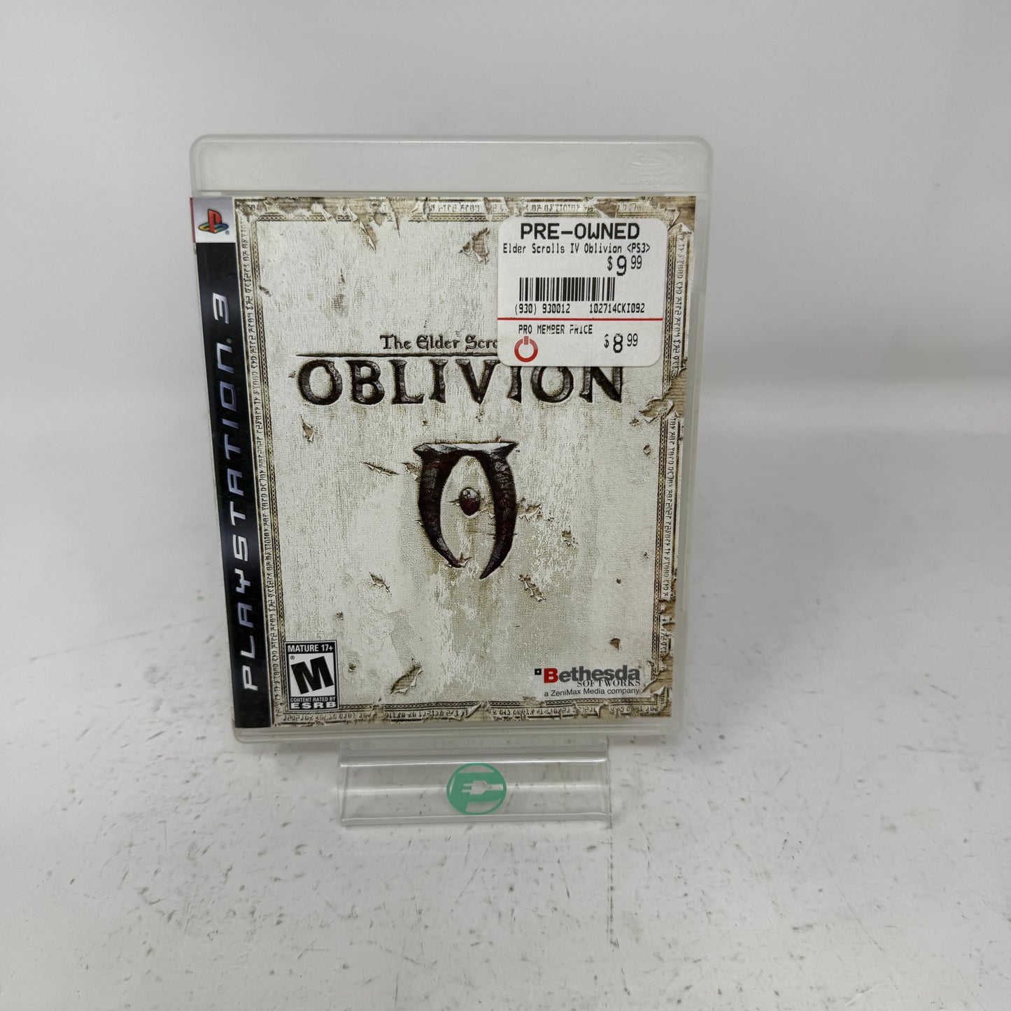 Elder Scrolls IV Oblivion (Sony PlayStation 3 PS3, 2007)