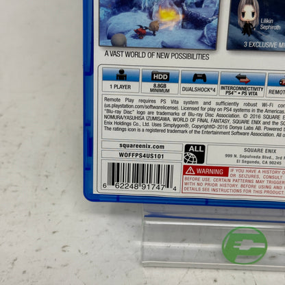 World of Final Fantasy (Sony PlayStation 4 PS4, 2016)
