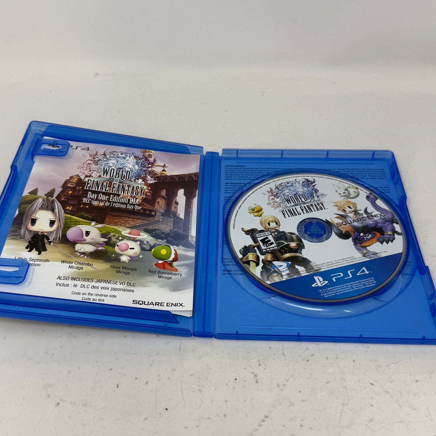 World of Final Fantasy (Sony PlayStation 4 PS4, 2016)
