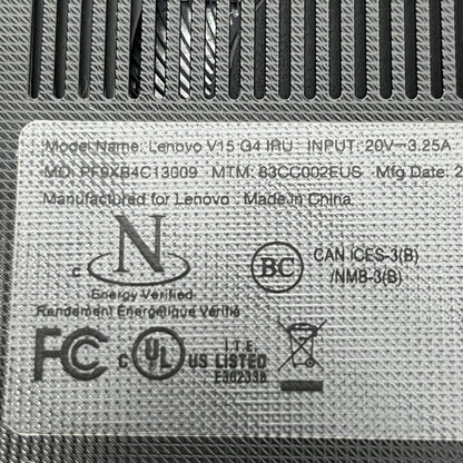 Lenovo V15 G4 IRU i7-13620H 2.4GHz 16GB RAM 512GB SSD