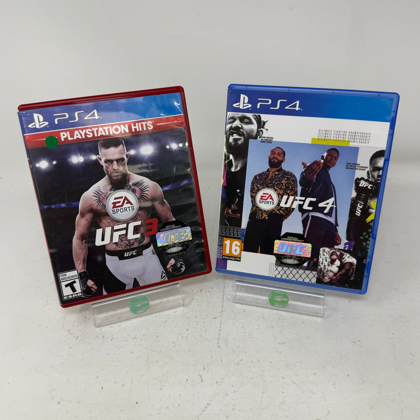 Lot of 2 Sony PlayStation 4 PS4 Games- UFC