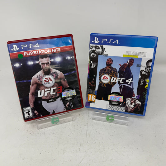 Lot of 2 Sony PlayStation 4 PS4 Games- UFC